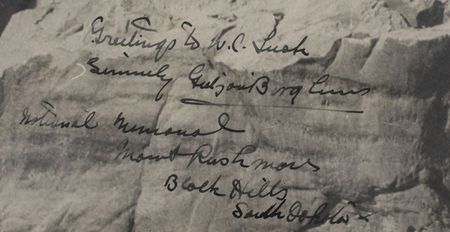 Lot #523 Gutzon Borglum: Magnificent oversized portrait of Rushmore’s Washington - Image 3