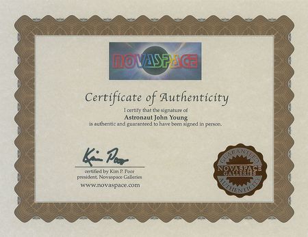 Lot #456 John Young Signed Photograph - Image 2