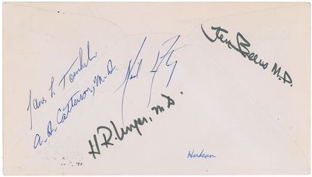 Lot #450 Neil Armstrong: Desirable 1965 Hawaiian tracking station cover - Image 1