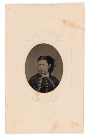 Lot #362 Charles C. DeRudio: Sought-after signed tintype of the Little Bighorn survivor - Image 2