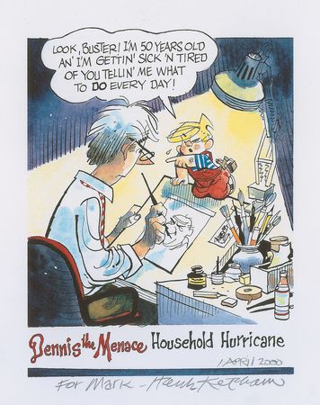 Lot #574 Hank Ketcham - Image 1