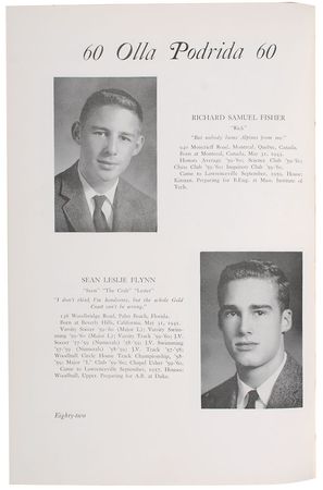 Lot #822 Sean Flynn: Remarkable archive from the vanished son of Damita and Flynn??If father and M.G.M. want me to do a picture, they can all go to hell? - Image 20