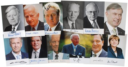 Lot #298 German Politicians Signed Photograph - Image 2
