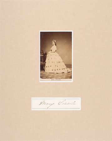 Lot #30 Mary Todd Lincoln Signature