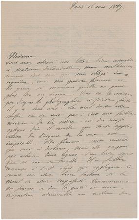 Lot #287 Alphonse Pyrame de Candolle Handwritten Letter Signed - Image 1