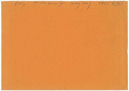 Lot #543 Jean Tinguely: One-of-a-kind Tinguely-enhanced letter to an art historian - Image 3