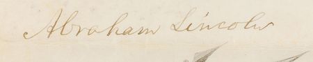 Lot #26 Abraham Lincoln: Beautiful Civil War commission for the grandson of Ethan Allen - Image 2