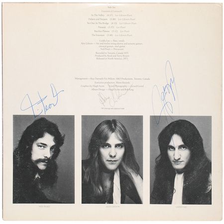 Lot #797 Rush Album - Image 1