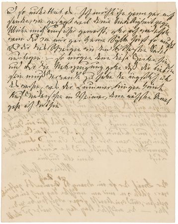 Lot #598 Ottilie von Goethe Handwritten Letter Signed - Image 4