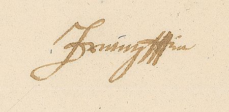 Lot #242 Emperor Francis II Signed Letter - Image 2
