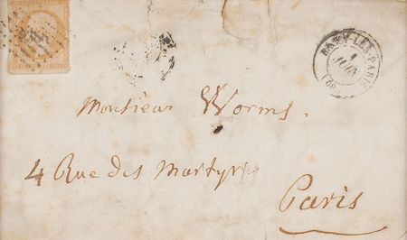 Lot #688 Gioachino Rossini: The great Italian praises “the excellence of your wines” in Paris - Image 3