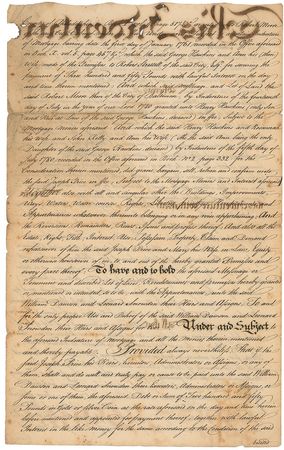 Lot #345 Charles Thomson Signed Document - Image 2