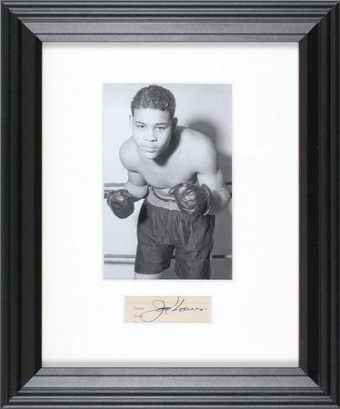 Lot #964 Joe Louis Signature - Image 1