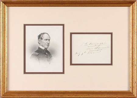 Lot #401 David G. Farragut Signature - Image 1