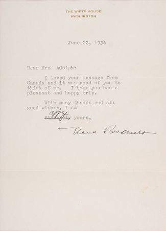 Lot #94 Eleanor Roosevelt - Image 2