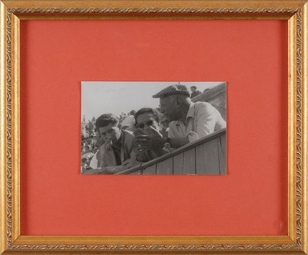 Lot #539 Pablo Picasso Signed Photograph - Image 2