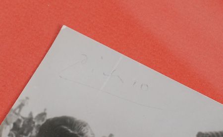 Lot #539 Pablo Picasso Signed Photograph - Image 3