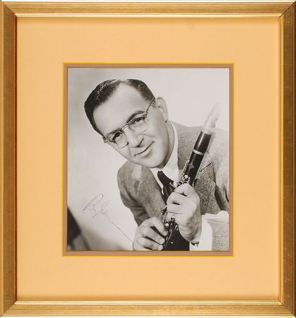 Lot #780 Benny Goodman Signed Photograph - Image 1
