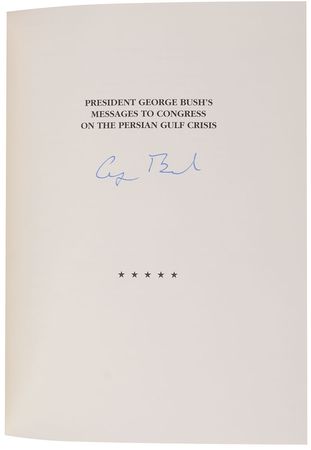 Lot #111 Gerald Ford and George Bush Book - Image 2