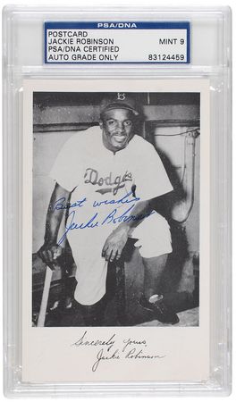 Lot #925 Jackie Robinson Signed Photograph - Image 2