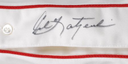 Lot #931 Carl Yastrzemski Baseball Jersey - Image 3