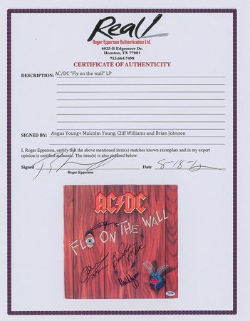 Lot #756 AC/DC Album - Image 3