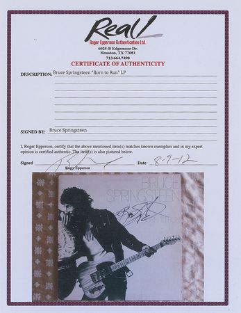 Lot #798 Bruce Springsteen Album - Image 2