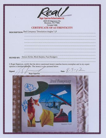 Lot #760 Bad Company - Image 2