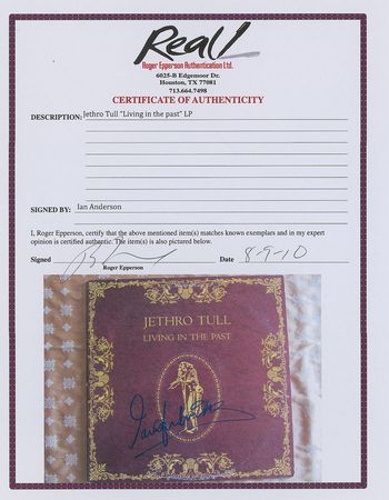 Lot #784 Jethro Tull: Ian Anderson Album - Image 2