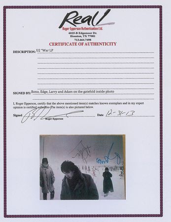 Lot #752 U2 Album - Image 4
