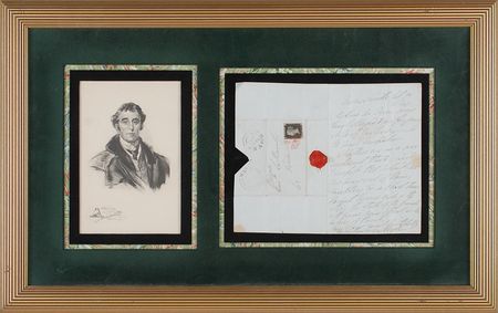 Lot #396 Duke of Wellington Handwritten Letter Signed - Image 1