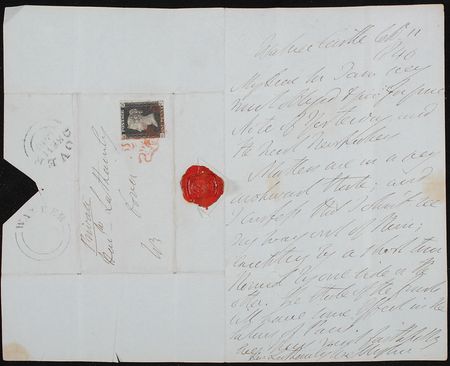 Lot #396 Duke of Wellington Handwritten Letter Signed - Image 2