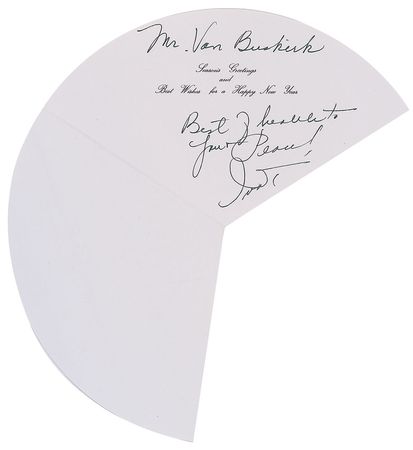 Lot #427 WWII: Tokyo Rose Greeting Card - Image 2