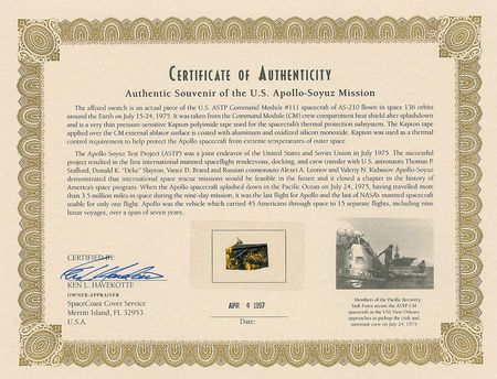 Lot #502 Apollo-Soyuz - Image 2