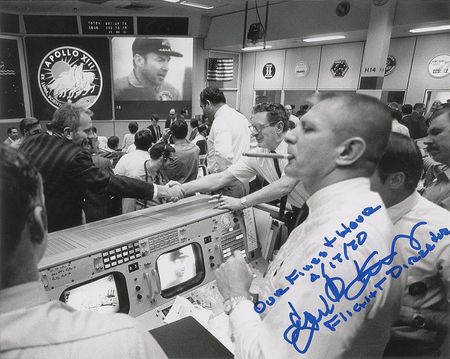 Lot #494 Apollo 13 Signed Photographs - Image 1