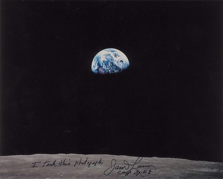 Lot #494 Apollo 13 Signed Photographs - Image 2