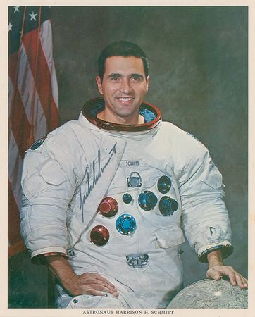 Lot #501 Harrison Schmitt Signed Photographs - Image 2