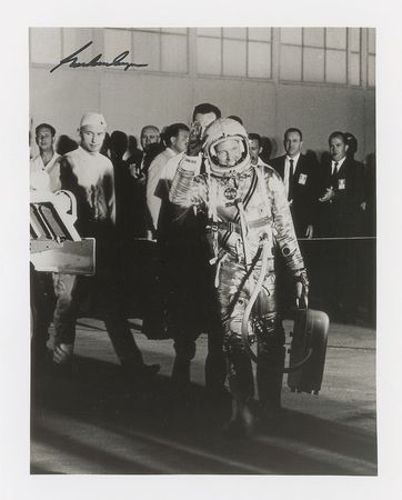 Lot #442 Wally Schirra and Gordon Cooper Signed Photographs - Image 3