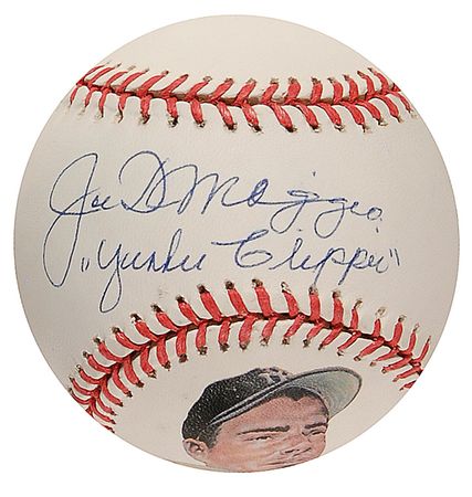 Lot #955 Joe DiMaggio Baseball - Image 1