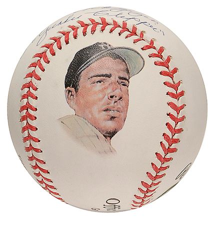 Lot #955 Joe DiMaggio Baseball - Image 2