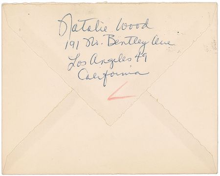 Lot #849 Natalie Wood Handwritten Letter Signed - Image 5