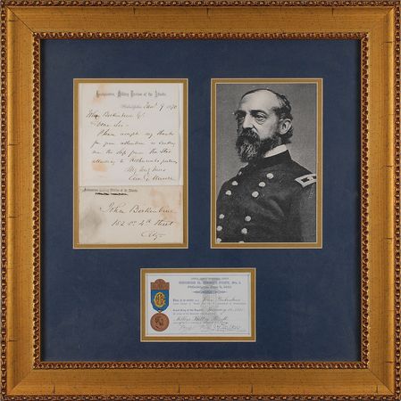 Lot #411 George G. Meade Handwritten Letter Signed - Image 1