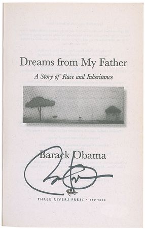 Lot #129 Barack Obama Book - Image 1