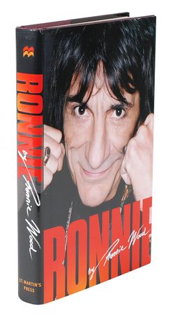 Lot #796 Rolling Stones: Ronnie Wood Book - Image 2