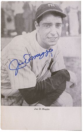 Lot #957 Joe DiMaggio - Image 1