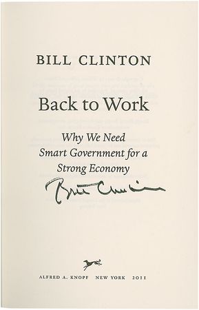 Lot #124 Bill and Hillary Clinton Books - Image 1
