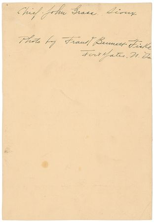 Lot #244 Chief John Grass: Frank Bennett Fiske - Image 3