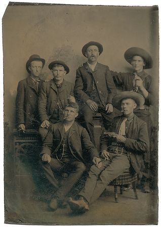 Lot #154 Gamblers and Gunslingers - Image 1