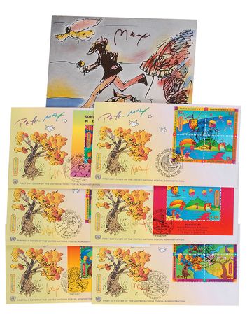 Lot #556 Peter Max Group Lot - Image 1
