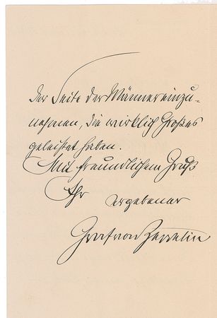 Lot #465 Graf Ferdinand von Zeppelin - Image 3
